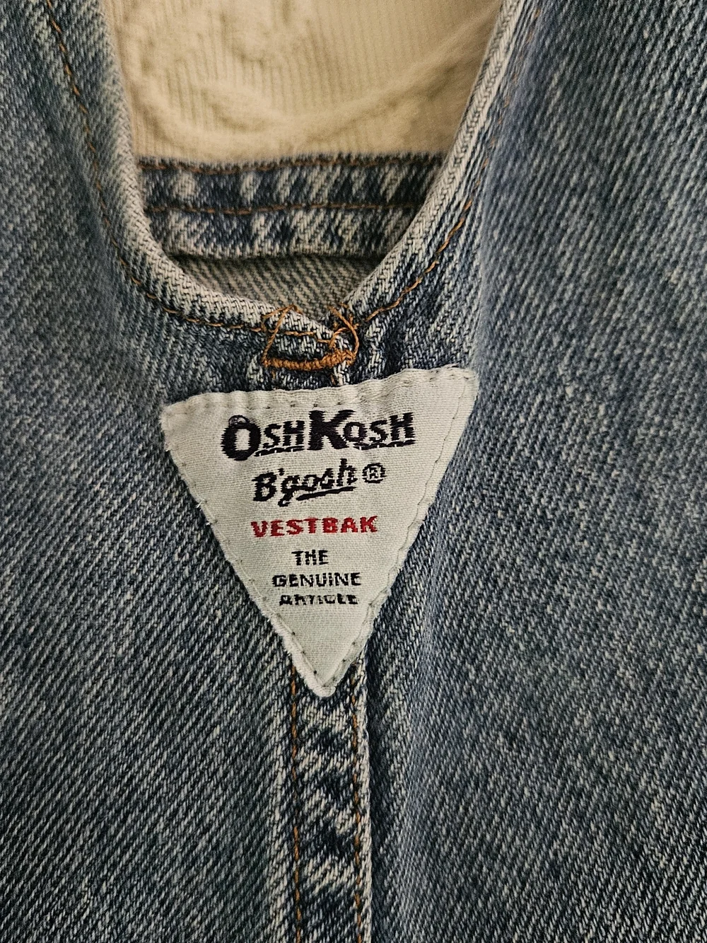 OshKosh B'gosh Classic Blue Denim Overalls (Toddler)